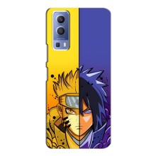 Купить Чехлы на телефон с принтом Anime для Виво У72 – Naruto Vs Sasuke