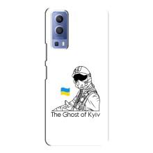 Захисні чохли (Призрак Киева) для Vivo Y72 (AlphaPrint) (Льотчик Києва)