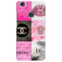 Чехол (Dior, Prada, YSL, Chanel) для Vivo Y73 (Модница)