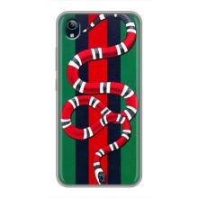 Чехлы ГУЧЧИ для Виво у91с (AlphaPrint) (Gucci змия)