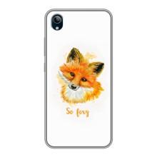Чехлы с картинкой Лисички для ViVO Y91C (VPrint) (Девочка Лиса)