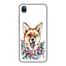 Чехлы с картинкой Лисички для ViVO Y91C (VPrint) (Веселая лисичка)