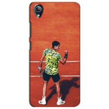 Чехлы с принтом Спортивная тематика для ViVO Y91C – Алькарас Теннисист