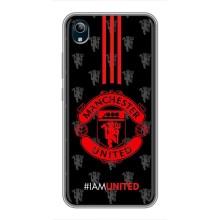 Чехол Манчестер Юнайтед для Виво у91с (AlphaPrint) (лого МЮ)
