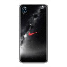 Чехол для ViVO Y91C - с принтом Найк (AlphaPrint) (Найк красный)