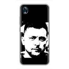 Чехол для ViVO Y91C (AlphaPrint - с принтом Зеленского) – Зеленский АРТ