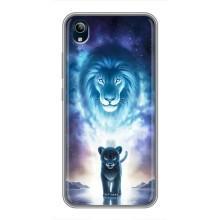 Чехол со Львом для ViVO Y91C (VPrint) (Маленький лев)