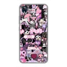 Чехол с кроликом Куроми на ViVO Y91C – Коллаж Куроми