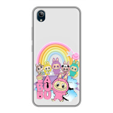 Чехол с Лабубу на ViVO Y91C – Фон Лабубу