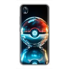 Чехол с Пикачу на ViVO Y91C – Мяч Пикачу