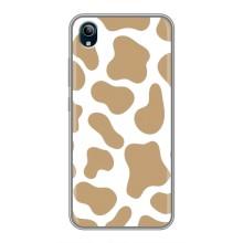Чохол з принтом корови на ВіВО Я91С – Бежевий принт