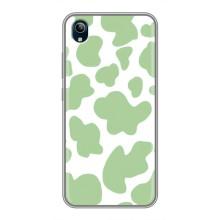 Чохол з принтом корови на ВіВО Я91С – Зелений принт