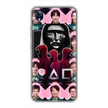 Чехол Гра в кальмара для ViVO Y91C – Персонажи игры кальмара