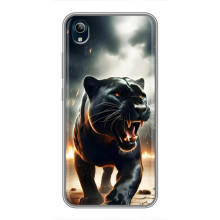 Чехол с картинкой «Хищники» для ViVO Y91C – Пантера