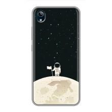 Космические Чехлы для Виво у91с (VPrint) (На луне)