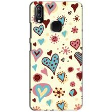 Чехлы для любимой на ВiВО Ү93 Лайт (VPrint) (Сердечки)