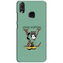 Чехлы Луи Витон для ViVO Y93 Lite (AlphaPrint - LOUIS VUITTON) (Микки Маус LV)