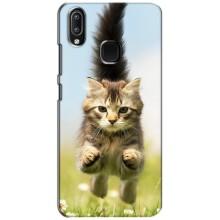 Чехлы с Котиками для ViVO Y93 Lite (VPrint) (Прыжок кота)