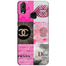 Чехол (Dior, Prada, YSL, Chanel) для ViVO Y93 Lite (Модница)