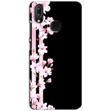 Чехол для Виво у93 Лайт - с принтом (Дизайнерские) (AlphaPrint) (Цветочки)