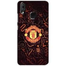 Чохол Манчестер Юнайтед для ВiВО Ү93 Лайт (AlphaPrint) (емблема МЮ)
