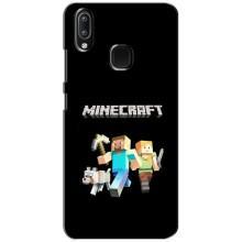 Чохол Майнкрафт на ViVO Y93 Lite (AlphaPrint) Minecraft (герої Minecraft)