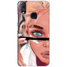 Чехол с печатью для ViVO Y93 Lite - (Мода) (AlphaPrint) (Макияж)