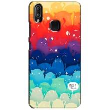 Чехол на Виво у93 Лайт с Котами (VPrint) (Mew)