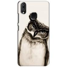 Чохол з пташками на ViVO Y93 Lite (VPrint) (Сова)