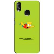 Чjхол з Сімпсонами для ViVO Y93 Lite (VPrint) (Барт Сімпсон)