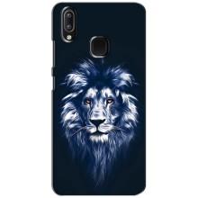 Чохол з картинкою ЛЕВ для ViVO Y93 Lite (VPrint) (Синій Лев)