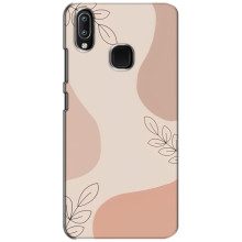 Чохол квітковий дизайн для ViVO Y93 Lite – Кориневий фон