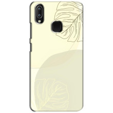 Чохол квітковий дизайн для ViVO Y93 Lite – Зелений фон