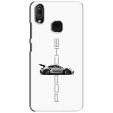Чохол з авто Порше для ViVO Y93 Lite – білий порше