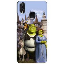 Чехол с мультфильмом Шрек на ViVO Y93 Lite