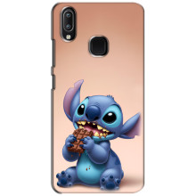 Чехол с рисунком Стич для ViVO Y93 Lite – Стич с шоколадом
