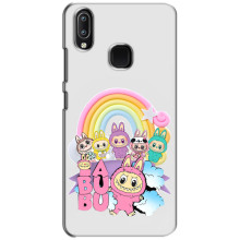 Чехол с Лабубу на ViVO Y93 Lite (Фон Лабубу)