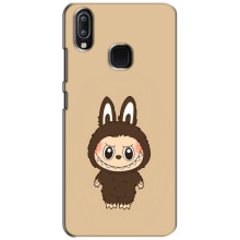Чехол с Лабубу на ViVO Y93 Lite (Коричневый Лабубу)