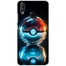 Чехол с Пикачу на ViVO Y93 Lite – Мяч Пикачу