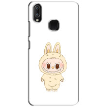 Чохол з принтом Лабубу для ViVO Y93 Lite – Бежевий Лабубу