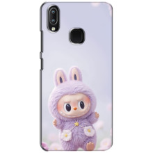Чохол з принтом Лабубу для ViVO Y93 Lite – Фіолетовий Лабубу