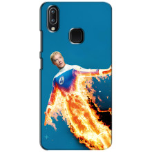 Чехол с принтом Фантастическая четверка для ViVO Y93 Lite – Человек-Факел