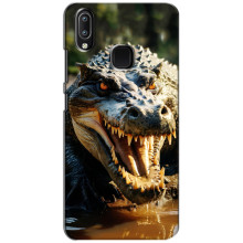 Чехол с картинкой «Хищники» для ViVO Y93 Lite – Крокодил