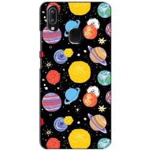 Космічні Чохли для ВiВО Ү93 Лайт (VPrint) (Намальовані планети)