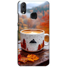 Чехол с уникальным дизайном «Осень с кофе» для ViVO Y93 Lite – Кофе на природе