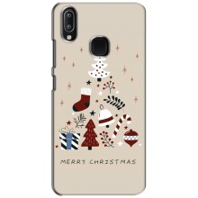 Рождественские Чехлы для ViVO Y93 Lite (VPrint) (Merry Christmas)