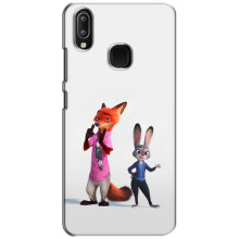 Силіконовий чохол з принтом Зоотрополіс для ViVO Y93 Lite – Джуді і Нік
