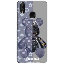 Силиконовый чехол для ViVO Y93 Lite – Медведь Louis Vuitton