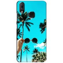 Силіконовий чохол з КАРТИНКАМИ літо для ViVO Y93 Lite (AlphaPrint) (Погляд літо)