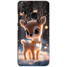 Яркий чехол для ViVO Y93 Lite с Зимними Оленятами – Оленёнок